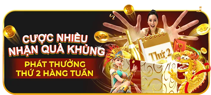 Hoàn trả hàng tuần u888 abc vip
